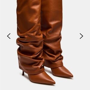 Steve Madden Brown Heeled Boots